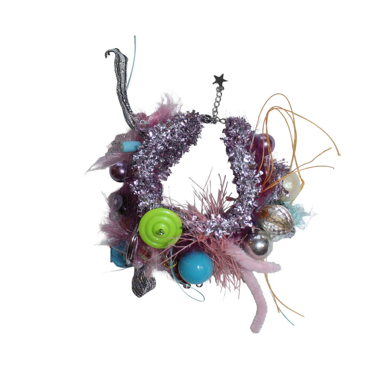 Grigri Bracelet in Metallic Lilac