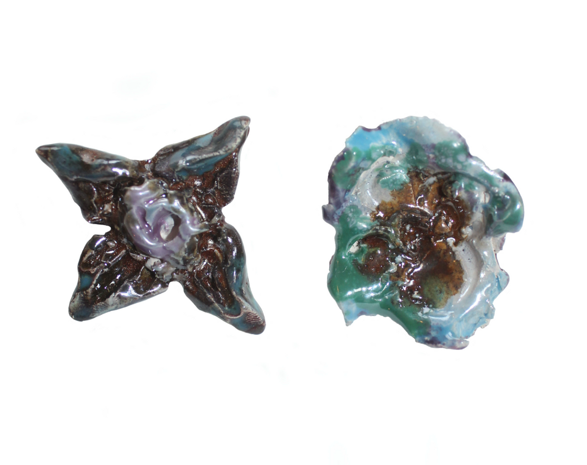 Sunstone stud earrings