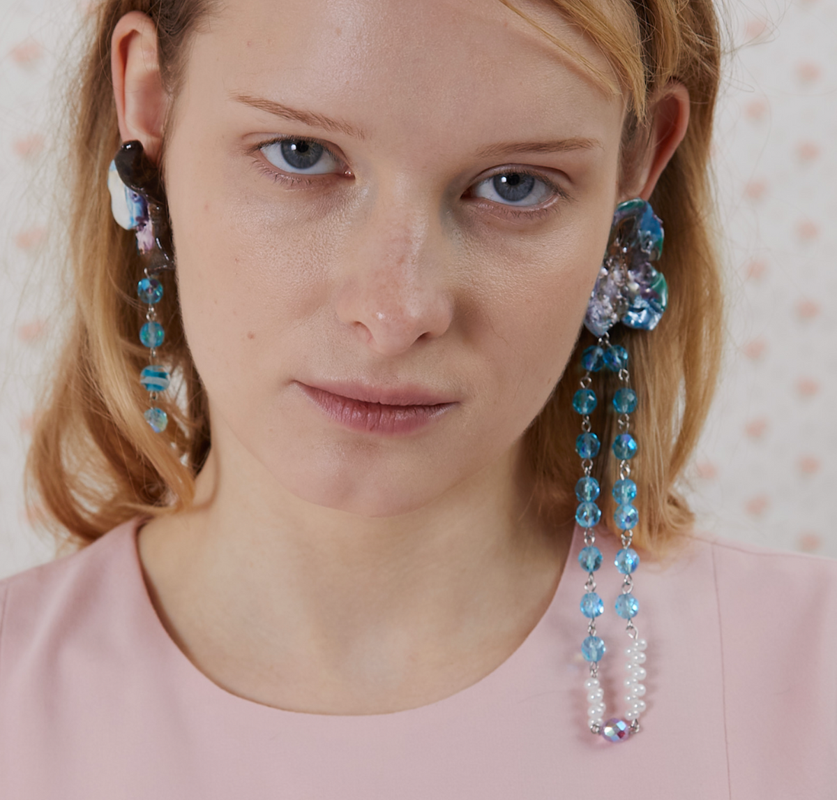 Sky drop earrings