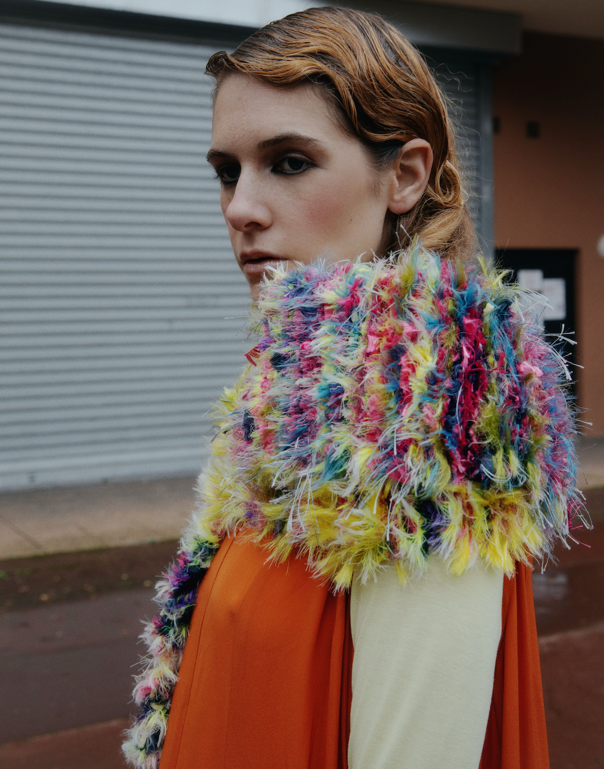 Iridae stripes scarf