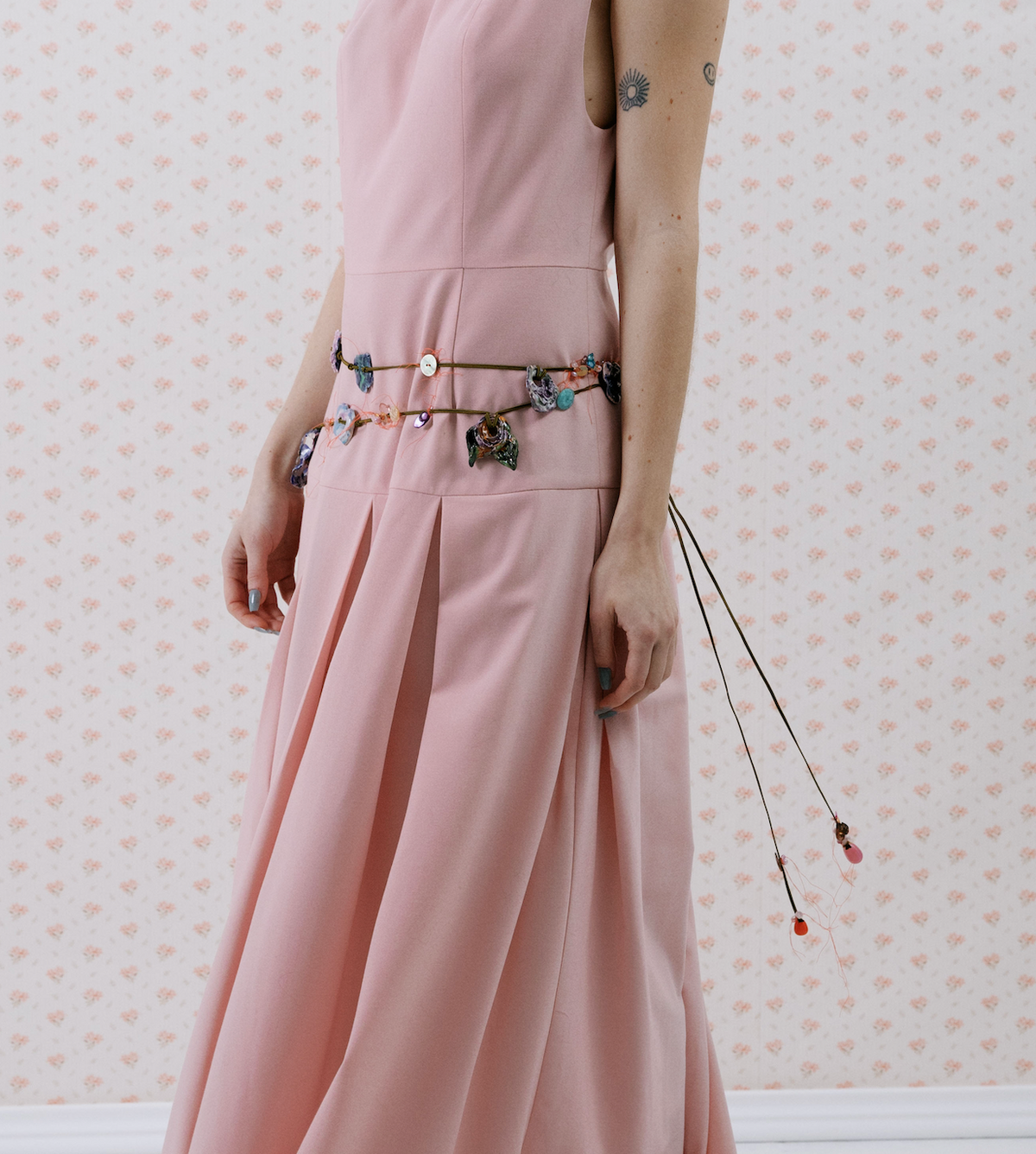 Winter Bloom Trinkets modular Sautoir/belt