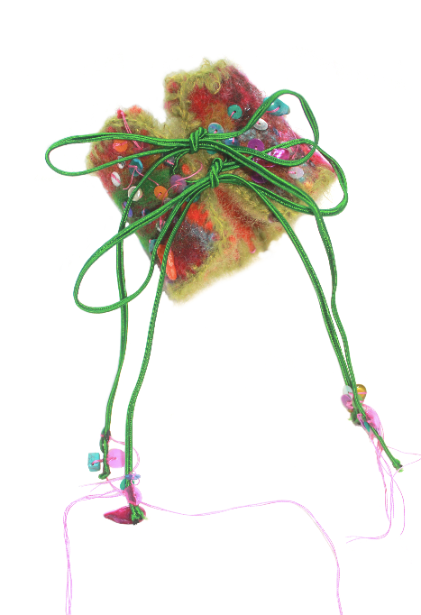 Millefiori Felt bracelet