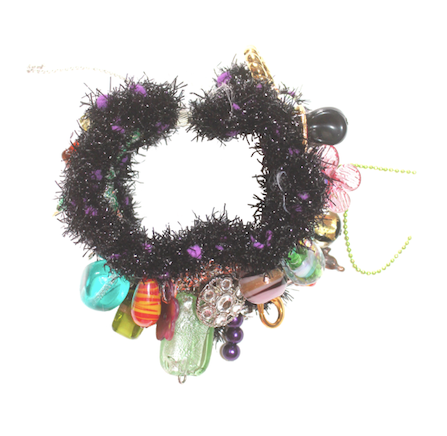 Grigri Bracelet in Noir Obsidienne