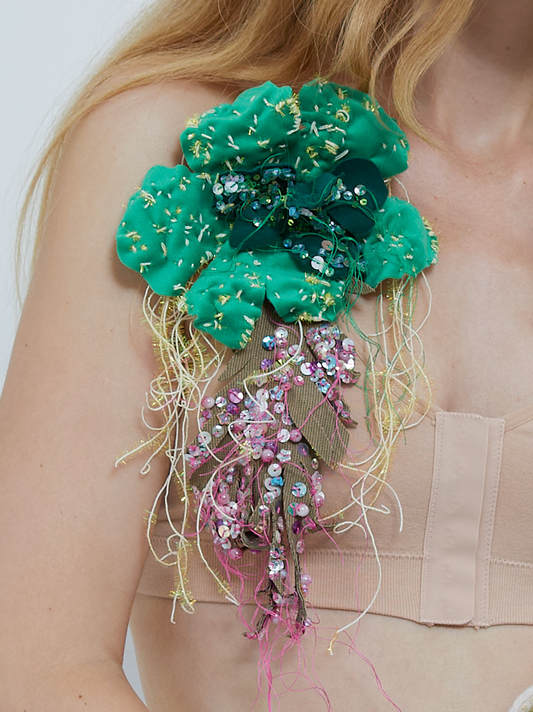 Secret Garden brooch