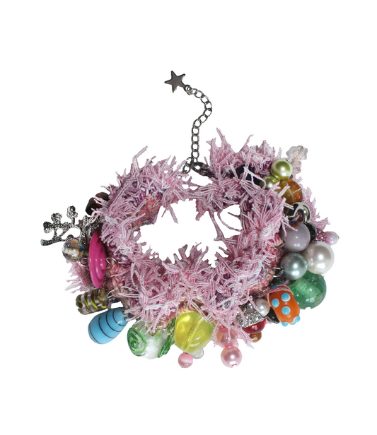 Grigri Bracelet in Sunset Pink