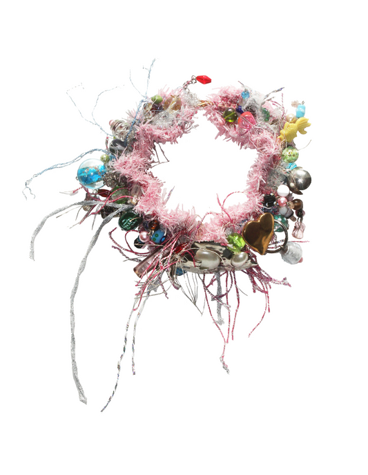 Grigri necklace in Sunset Pink