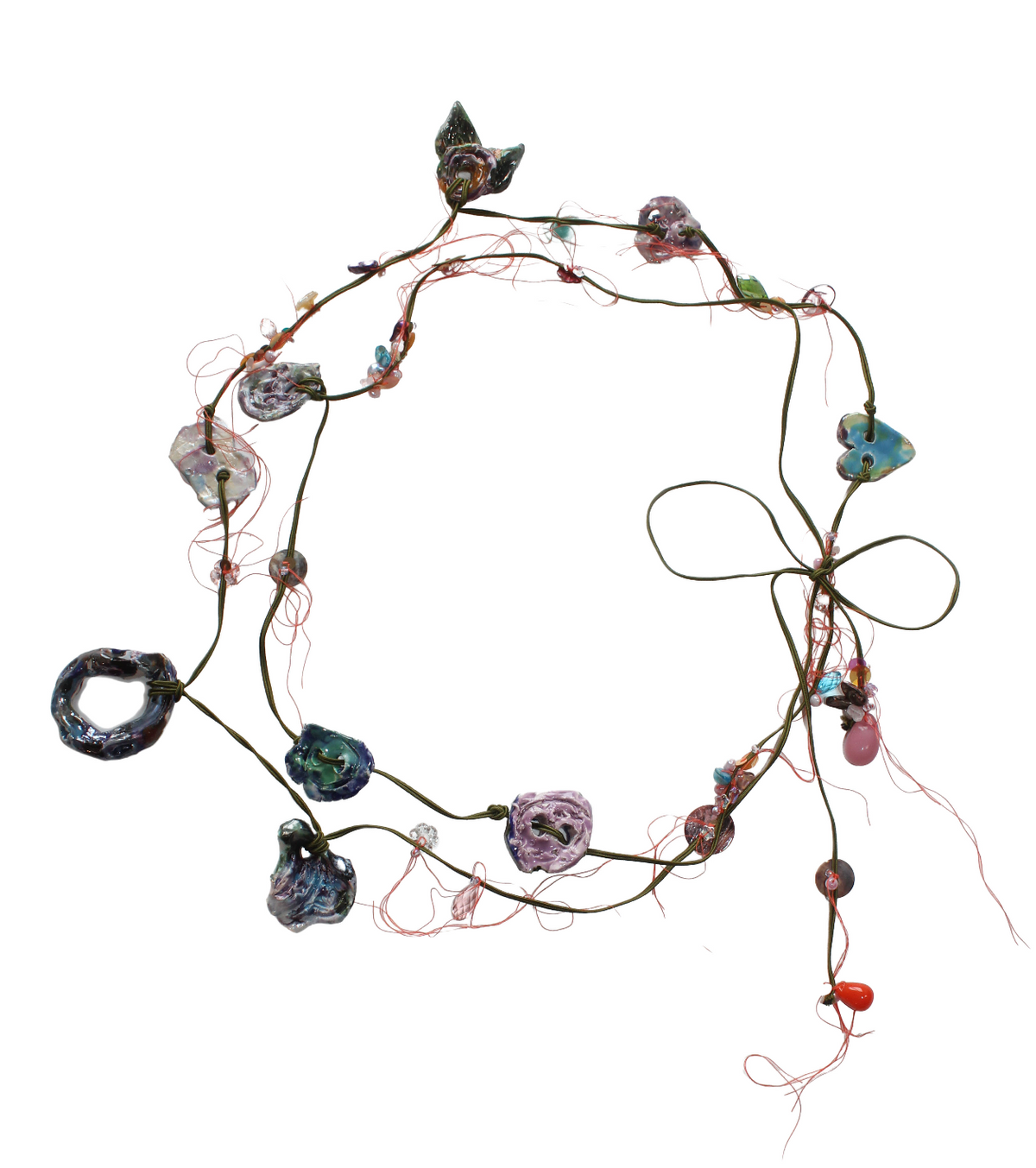 Winter Bloom Trinkets modular Sautoir/belt
