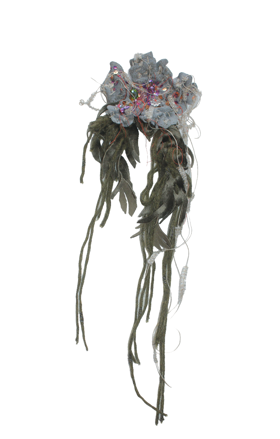 Precious Wild flower brooch