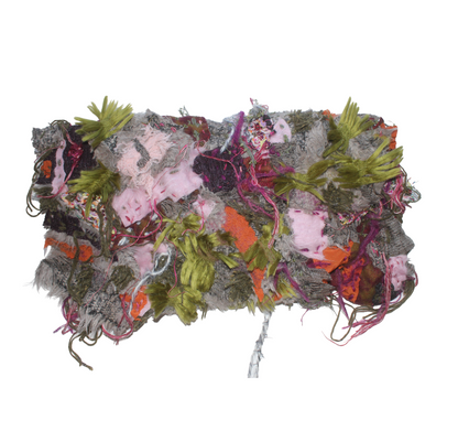 Moss Patchwork clutch bag XL