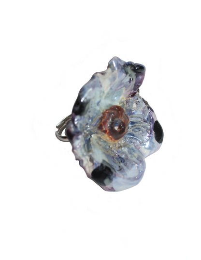 Midnight Dream flower ring