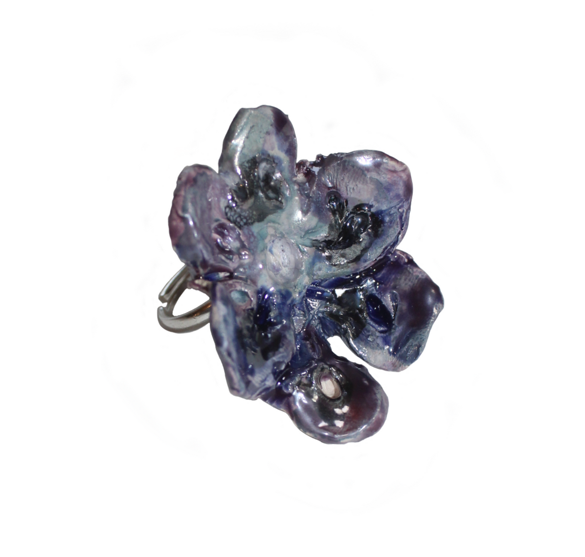 Pensée Glacial Blue ring