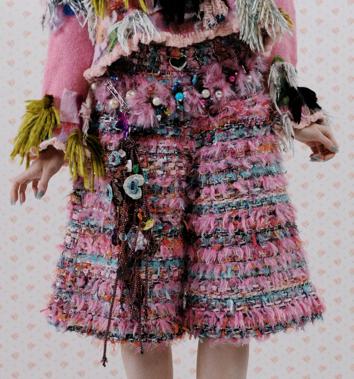 Pink & Brown Treasures Belt