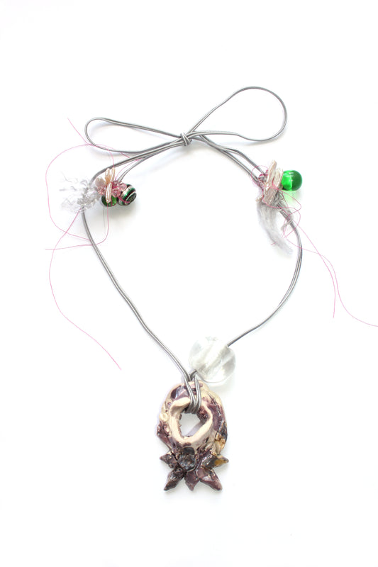 Ceramic Trinket necklace #08