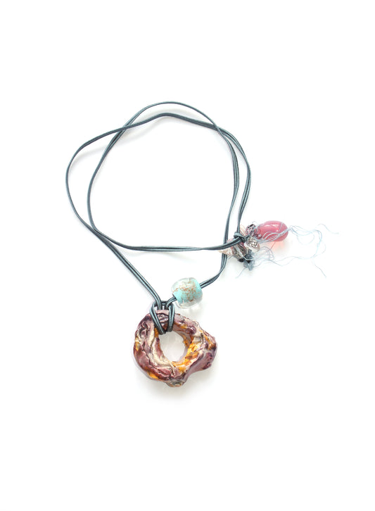 Ceramic Trinket necklace #05