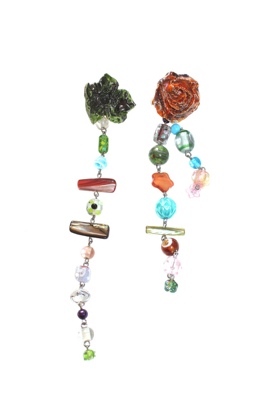 Whirl earrings