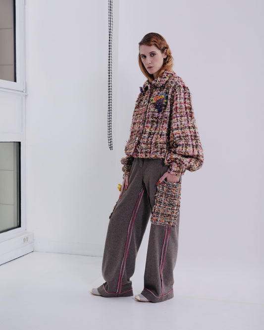 Precious Tweed Trousers