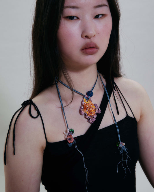 Ceramic Trinket necklace #01