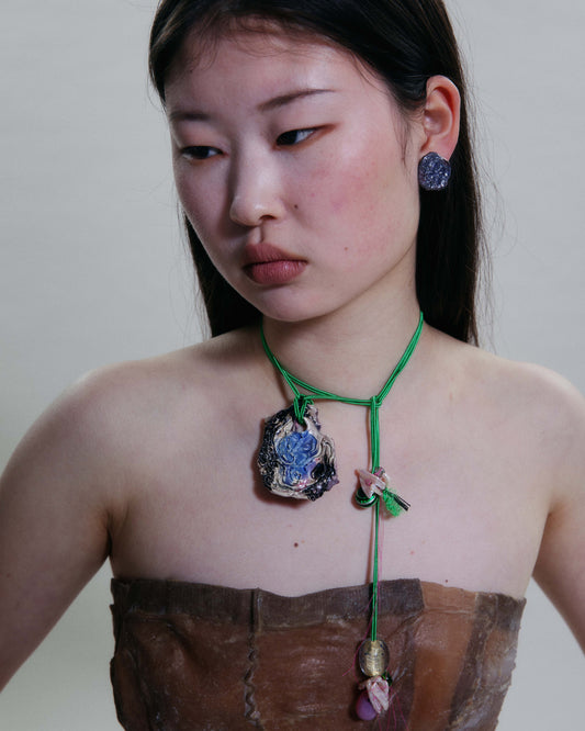 Ceramic Trinket necklace #07